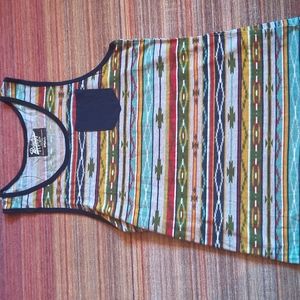 Pattered Tanktop with pocket